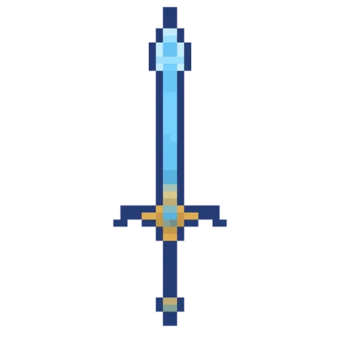 Pixel-art sword